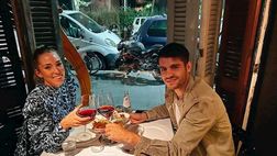 Momento romantico per Alvaro Morata e la moglie Alice: “Là dove tutto è iniziato!”