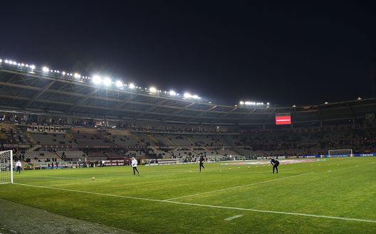 TURIN, ITALY - DECEMBER 16: A general view of the Stadio Olimpico before the Serie A match between Torino FC and SSC Napoli at Stadio Olimpico di Torino on December 16, 2017 in Turin, Italy. (Photo by Francesco Pecoraro/Getty Images) TURIN, ITALY - DECEMBER 16: A general view of the Stadio Olimpico before the Serie A match between Torino FC and SSC Napoli at Stadio Olimpico di Torino on December 16, 2017 in Turin, Italy. (Photo by Francesco Pecoraro/Getty Images)