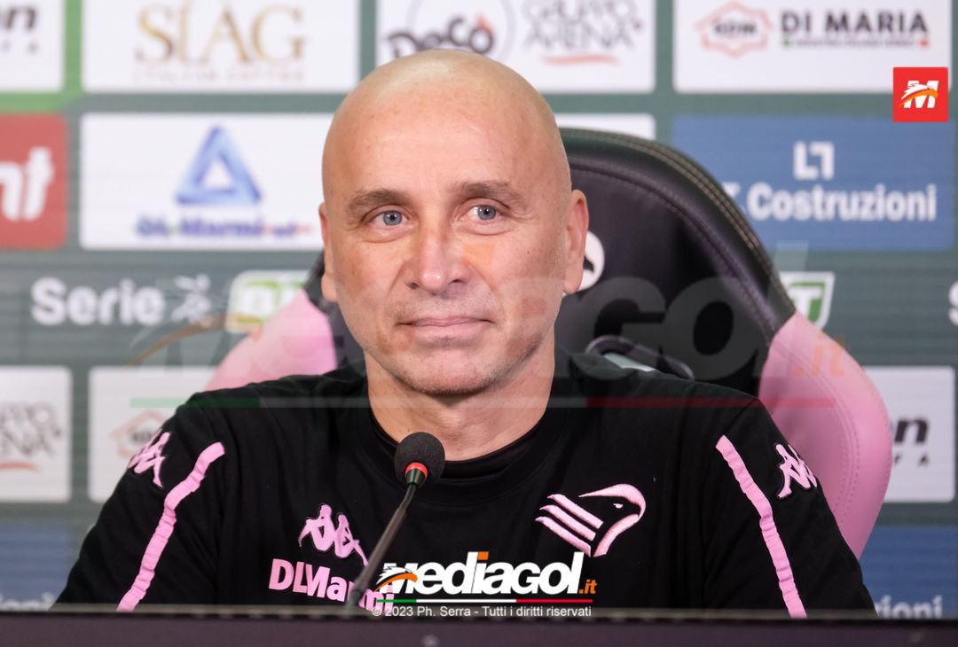 FOTO PALERMO, verso il Genoa: Eugenio Corini in conferenza stampa (GALLERY) - immagine 26