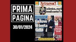 Prima pagina Tuttosport: Mercato, la Juventus cerca un centrocampista