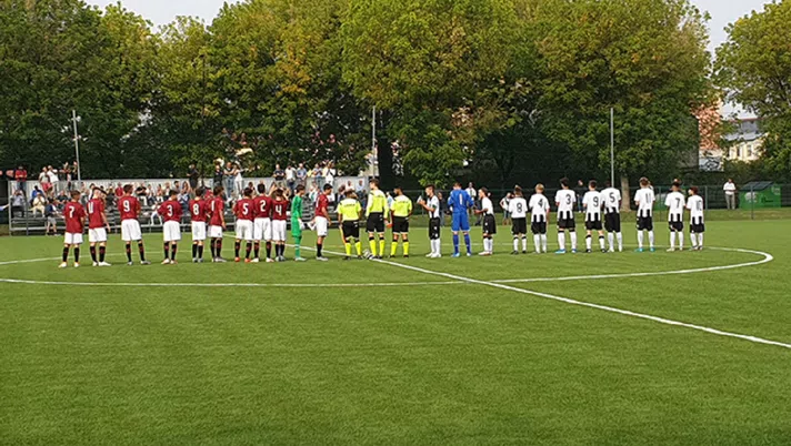 Una gara del Milan giovanile, foto @acmilan