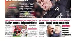EDICOLA / CdS: La Juve sbatte, Allegri frena. L’Inter va a Firenze per il sorpasso