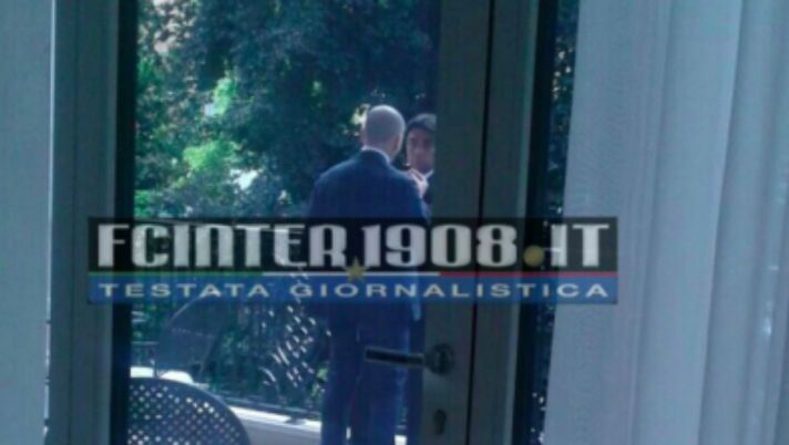 Ausilio e Joorabchian a Milano (Foto d'archivio, 2016) Ausilio e Joorabchian a Milano (Foto d'archivio, 2016)