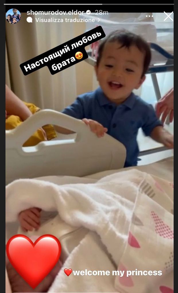 Shomurodov diventa papà per la seconda volta: “Benvenuta principessa”- immagine 2
