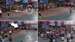 Vado io in porta: il bomber scalza il portiere e para il rigore decisivo, invasione totale!