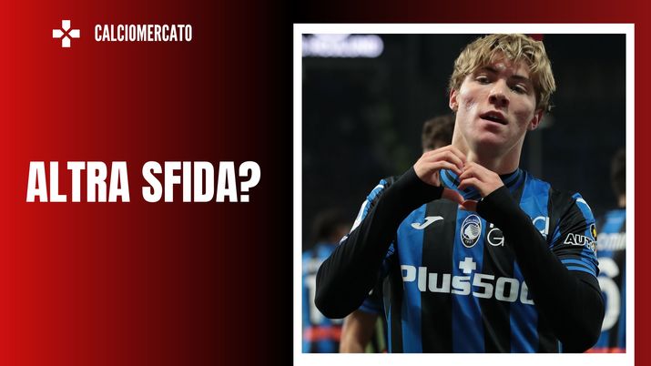 Rasmus Hojlund attaccante Atalanta, obiettivo Milan e Napoli