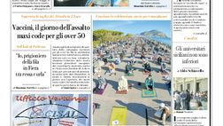 Prima Pagina, La Repubblica-Palermo: “Turismo, l’estate del boom. Vaccini, il giorno dell’assalto”