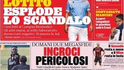 Rassegna stampa dei principali quotidiani sportivi nazionali