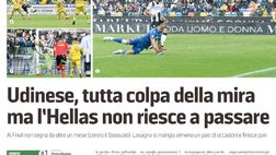 MV: “Udinese, tutta colpa della mira ma l’Hellas non riesce a passare”