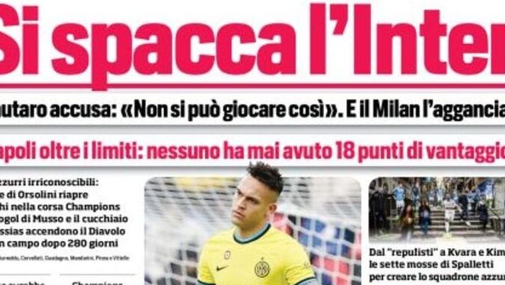 IL NAPOLI SUI MEDIA – Le prime pagine dei giornali di oggi 27 febbraio 2023 - immagine 1