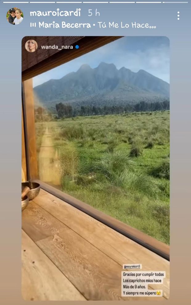 Wanda in Ruanda con Icardi: “Grazie, da 9 anni soddisfi ogni mio capriccio”- immagine 2