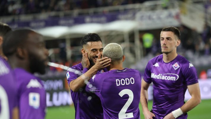 GERMOGLI PH: 17 APRILE 2023 FIRENZE STADIO ARTEMIO FRANCHI CAMPIONATO SERIE A FIORENTINA VS ATALANTA NELLA FOTO GONZALEZ DODO Nico Gonzalez vince il premio dell’altruismo. Ikonè evanescente - immagine 1