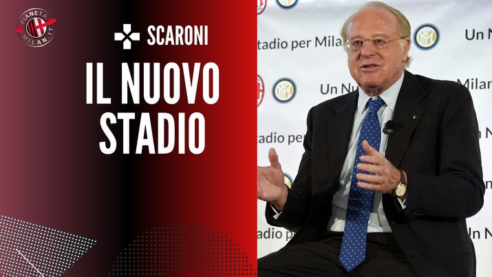 Paolo Scaroni (presidente AC Milan) ha parlato del nuovo stadio | Milan News (credits: Getty images) 