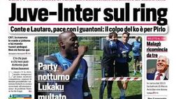 Prima Pagina, Corriere dello Sport: “Juve-Inter sul ring. Il colpo del ko è per Pirlo”