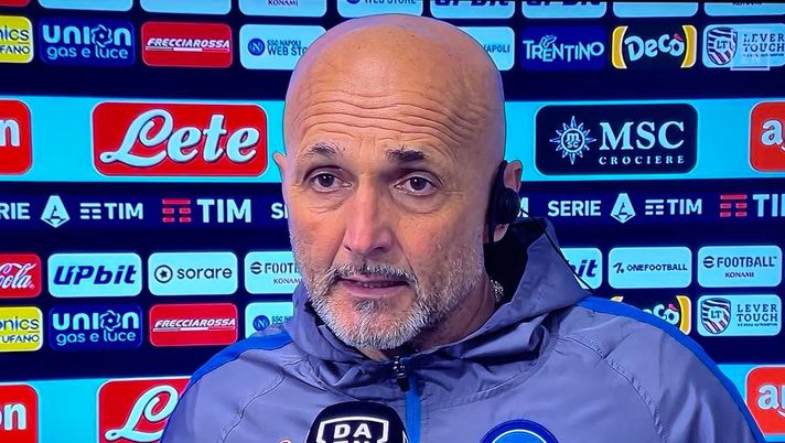 Spalletti: “C’era dispiacere negli spogliatoi. I ragazzi hanno dato tutto, bravo Vecino” - immagine 1