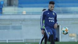 Argentina, Lautaro tiene aggiornati i suoi follower: “Secondo giorno di allenamento”
