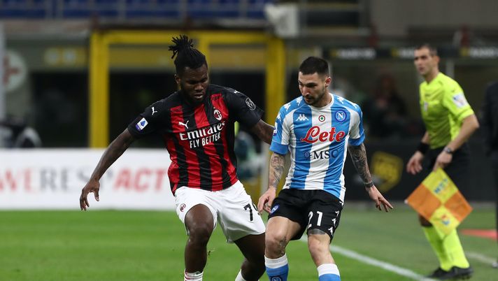 Franck Kessié AC Milan Milan-Napoli Serie A