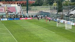 VIDEO Gli azzurri si sfidano in una partita di calcio tennis
