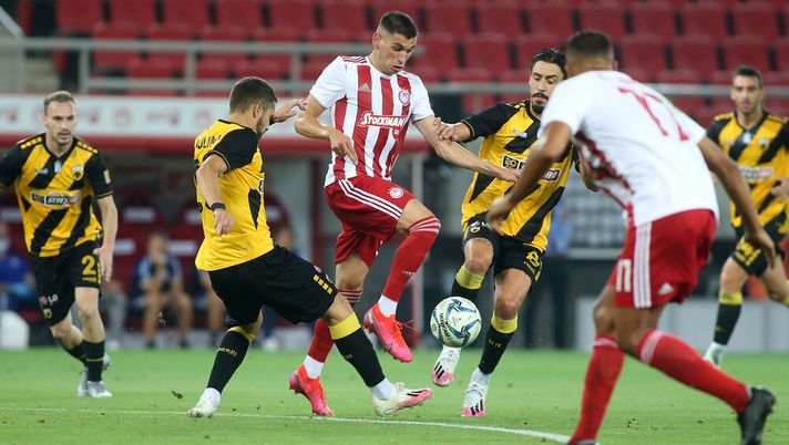 Il derby degli stadi, sembrava si giocasse il derby in finale a Rizoupoli, invece ecco l'OAKA, lo stadio del Panathinaikos Il derby degli stadi, sembrava si giocasse il derby in finale a Rizoupoli, invece ecco l'OAKA, lo stadio del Panathinaikos