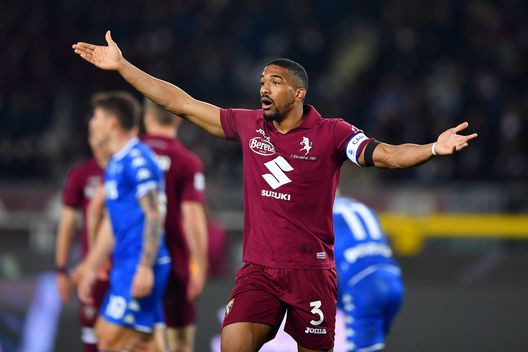 TURIN, ITALY - DECEMBER 02: Bremer of Torino FC reacts during the Serie A match between Torino FC and Empoli FC at Stadio Olimpico di Torino on December 02, 2021 in Turin, Italy. (Photo by Valerio Pennicino/Getty Images) TURIN, ITALY - DECEMBER 02: Bremer of Torino FC reacts during the Serie A match between Torino FC and Empoli FC at Stadio Olimpico di Torino on December 02, 2021 in Turin, Italy. (Photo by Valerio Pennicino/Getty Images)