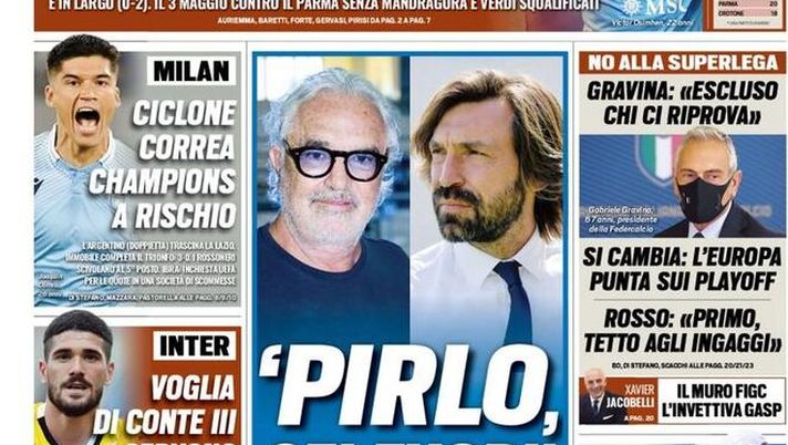 Tuttosport, la prima pagina di oggi, martedì 27 aprile 2021 Tuttosport, la prima pagina di oggi, martedì 27 aprile 2021