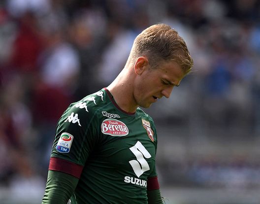 TURIN, ITALY - MAY 14: Joe Hart of FC Torino looks dejected during the Serie A match between FC Torino and SSC Napoli at Stadio Olimpico di Torino on May 14, 2017 in Turin, Italy. (Photo by Valerio Pennicino/Getty Images) TURIN, ITALY - MAY 14: Joe Hart of FC Torino looks dejected during the Serie A match between FC Torino and SSC Napoli at Stadio Olimpico di Torino on May 14, 2017 in Turin, Italy. (Photo by Valerio Pennicino/Getty Images)