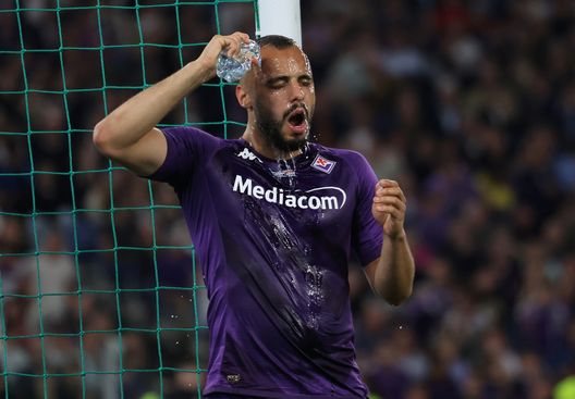 GERMOGLI PH: 24 MAGGIO 2023 ROMA STADIO OLIMPICI FINALE DI COPPA ITALIA FIORENTINA VS INTER NELLA FOTO CABRAL DOCCIA FREDDA Monti: “Cabral-Jovic, pochi goal in due. A Praga chi ha seguito la squadra”- immagine 2