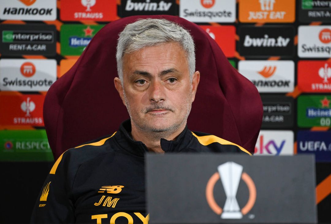 Mourinho e Mancini in conferenza stampa in vista di Roma-Salisburgo – FOTO GALLERY - immagine 4