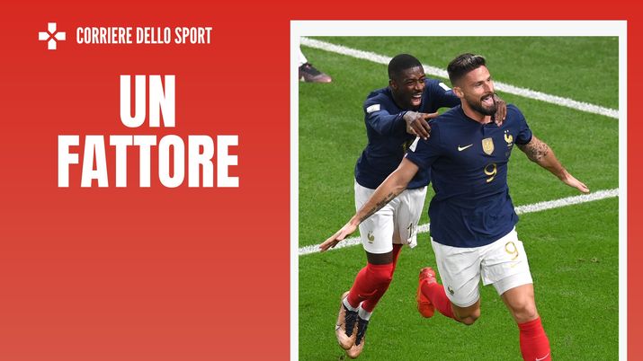 Mondiali, la Francia sfida l’Inghilterra: ecco il fattore Giroud Mondiali, la Francia sfida l’Inghilterra: ecco il fattore Giroud - immagine 1