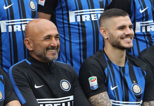 Luciano Spalletti e Mauro Icardi