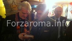 Conviviale dell'A.I.R.C.: Lamela: “La Roma va sempre meglio, ma non so se per merito mio”. Baldini: “Proposto il rinnovo a Luis Enrique dopo Firenze” (FOTO)