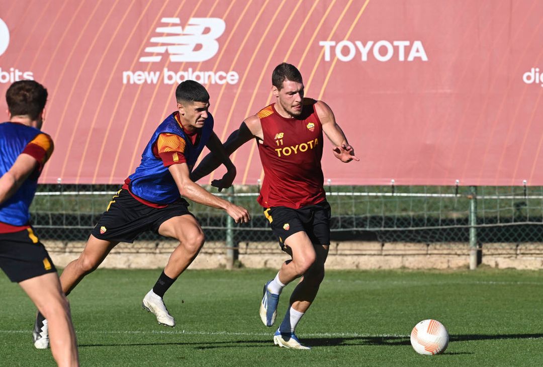 Trigoria, palestra per chi ha giocato ieri. Karsdorp in campo – FOTO GALLERY - immagine 5
