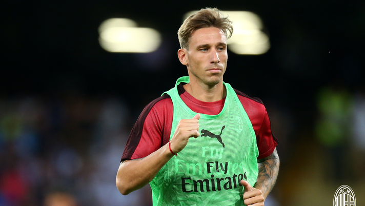 Lucas Biglia, centrocampista del Milan (credits: acmilan.com) 
