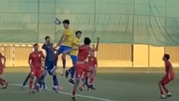 VIDEO / Cristiano Ronaldo junior come il papà in Samp-Juve: che stacco!