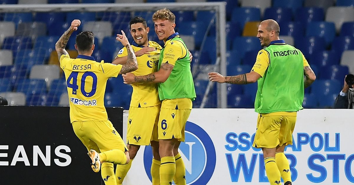 Impresa Verona Che Ferma Il Napoli Nell’ultima Di Juric. 1 A 1 Al ...