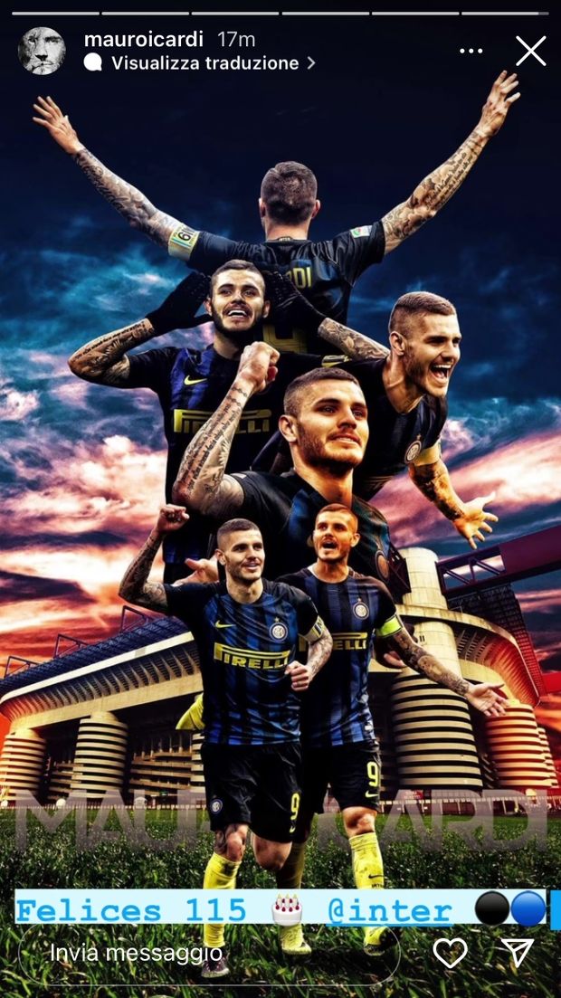 Social / L’Inter compie 115 anni, arrivano anche gli auguri di Icardi- immagine 2
