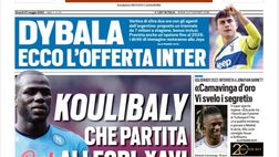 Prima Pagina, Tuttosport: “Koulibaly, che partita Allegri-Xavi. Dybala, offerta Inter”