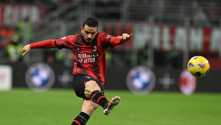 Alessandro Florenzi AC Milan Milan-Atalanta 1-1 Serie A 2023-2024