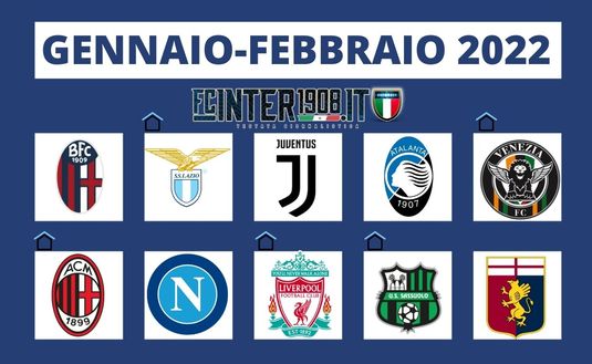 Calendario Inter: per i nerazzurri un inizio di 2022 col botto. Tutto in 30 giorni Calendario Inter: per i nerazzurri un inizio di 2022 col botto. Tutto in 30 giorni - immagine 1