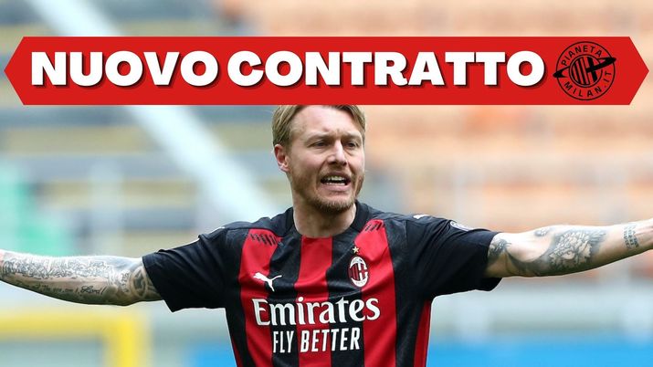 Simon Kjaer (difensore AC Milan) può rinnovare il suo contratto | Calciomercato Milan News (Getty Images) 