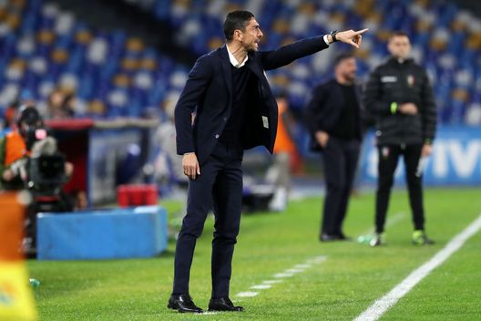 NAPLES, ITALY - FEBRUARY 29: Moreno Longo Torino FC coach gestures during the Serie A match between SSC Napoli and Torino FC at Stadio San Paolo on February 29, 2020 in Naples, Italy. (Photo by Francesco Pecoraro/Getty Images) NAPLES, ITALY - FEBRUARY 29: Moreno Longo Torino FC coach gestures during the Serie A match between SSC Napoli and Torino FC at Stadio San Paolo on February 29, 2020 in Naples, Italy. (Photo by Francesco Pecoraro/Getty Images)