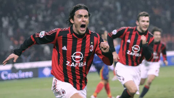 Filippo Inzaghi e Andriy Shevchenko con il Milan nella stagione 2005-2006 | News (Getty Images)