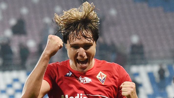 Federico Chiesa, attaccante della Fioretina (credits: Getty Images) 