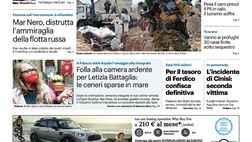 Prima Pagina, Giornale di Sicilia: “Putin apre il fronte Baltico”