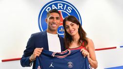 Lady Hakimi: “Felicissima di tornare a Parigi con chi amo di più: la famiglia”
