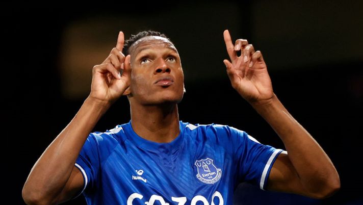   Yerry Mina of Everton (Photo by Clive Brunskill/Getty Images) 