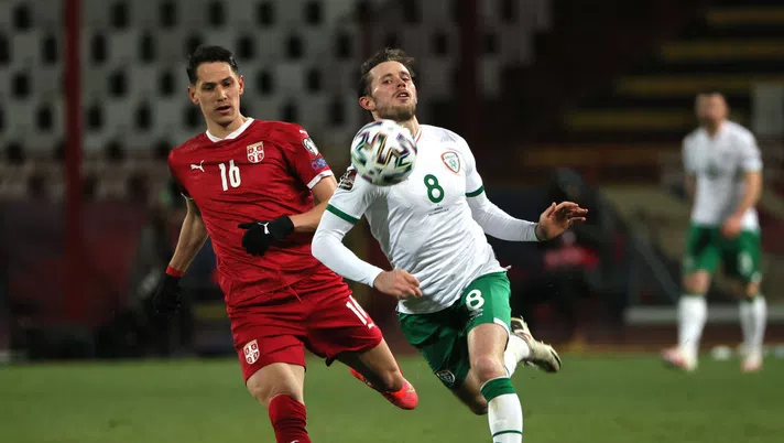Nazionali, Irlanda-Serbia 1-1: Lukic in panchina nello scialbo pareggio dei serbi