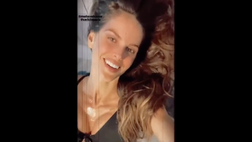 VIDEO / Allenamento sexy per lady Trapp. Izabel Goulart scatena il web col suo fisico hot