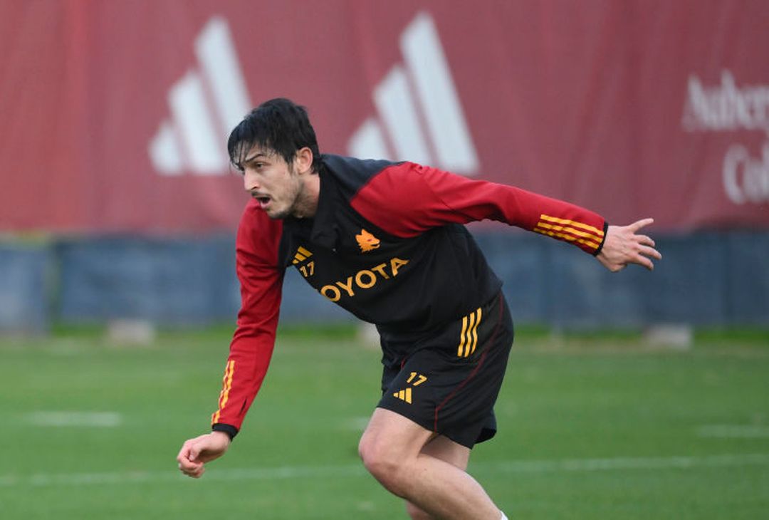 Roma, primo allenamento in vista del Frosinone – FOTO GALLERY - immagine 13