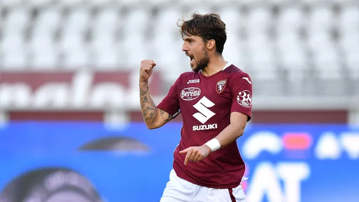 TURIN, ITALY - OCTOBER 28:  Simone Verdi of Torino FC celebrates a goal during the Coppa Italia match between Torino FC and US Lecce at Stadio Olimpico Grande Torino on October 28, 2020 in Turin, Italy.  (Photo by Valerio Pennicino/Getty Images)
